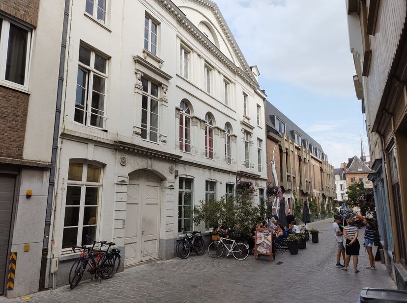 Midden in het historisch en bruisende centrum van Leuven meer bepaald in de gezelligste en meest exclusieve winkelwandelstraat de Mechelsestraat met z